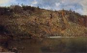 Homer Dodge Martin The Iron Mine,Port Henry painting